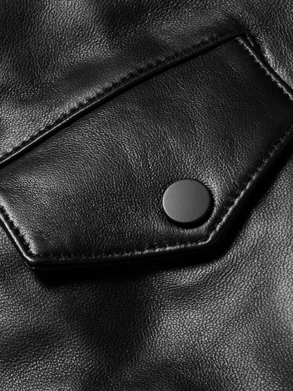Leather Biker Jacket - E1 Leather Biker Jacket - E1