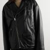 Leather Biker Jacket - FR Leather Biker Jacket - FR