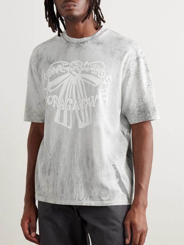 Printed Cotton-Jersey T-Shirt - FR Printed Cotton-Jersey T-Shirt - FR