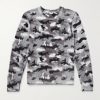 Kairossa Slim-Fit Camouflage Jacquard-Knit Sweater Kairossa Slim-Fit Camouflage Jacquard-Knit Sweater