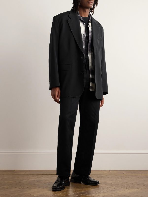 Juyliano Oversized Grain de Poudre Suit Jacket - OU Juyliano Oversized Grain de Poudre Suit Jacket - OU