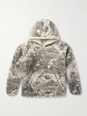 Printed Fleece Hoodie Printed Fleece Hoodie