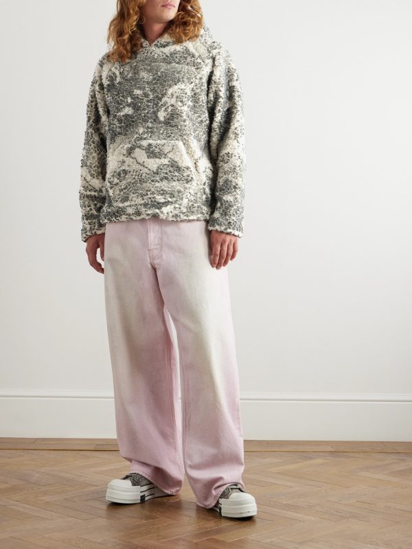 Printed Fleece Hoodie - OU