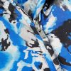 Skull Printed Padded Cotton-Twill Hooded Jacket - CU