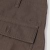 Life Straight-Leg Herringbone Washed-Cotton Trousers - CU