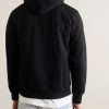 Chase Logo-Embroidered Cotton-Blend Jersey Hoodie - BK