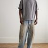 Straight-Leg Distressed Jeans - OU Straight-Leg Distressed Jeans - OU