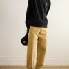 American Script Cotton-Blend Jersey Half-Zip Sweatshirt - OU