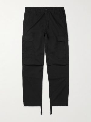 Straight-Leg Cotton-Ripstop Cargo Trousers Straight-Leg Cotton-Ripstop Cargo Trousers
