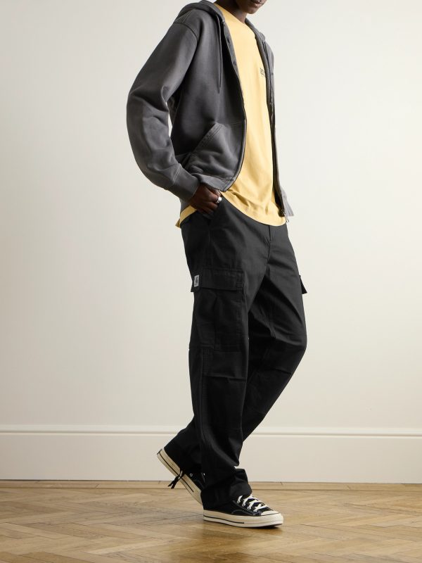Straight-Leg Cotton-Ripstop Cargo Trousers - OU