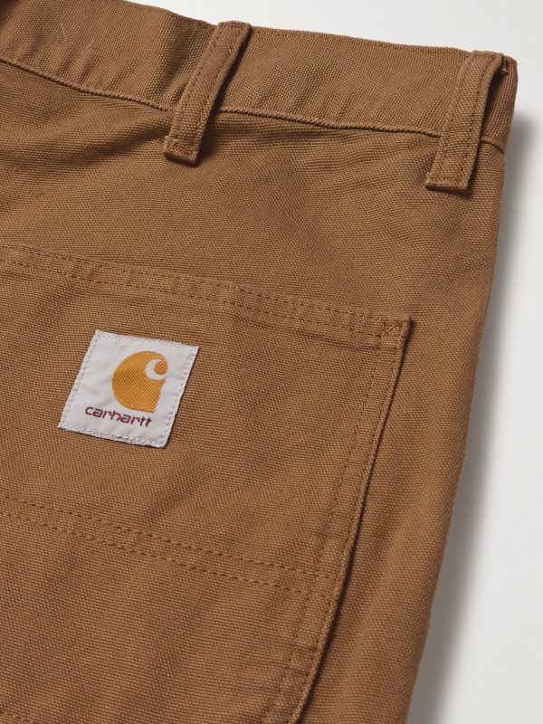 Double Knee Straight-Leg Cotton-Canvas Carpenter Trousers - CU Double Knee Straight-Leg Cotton-Canvas Carpenter Trousers - CU