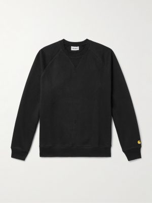 Chase Logo-Embroidered Cotton-Blend Jersey Sweatshirt