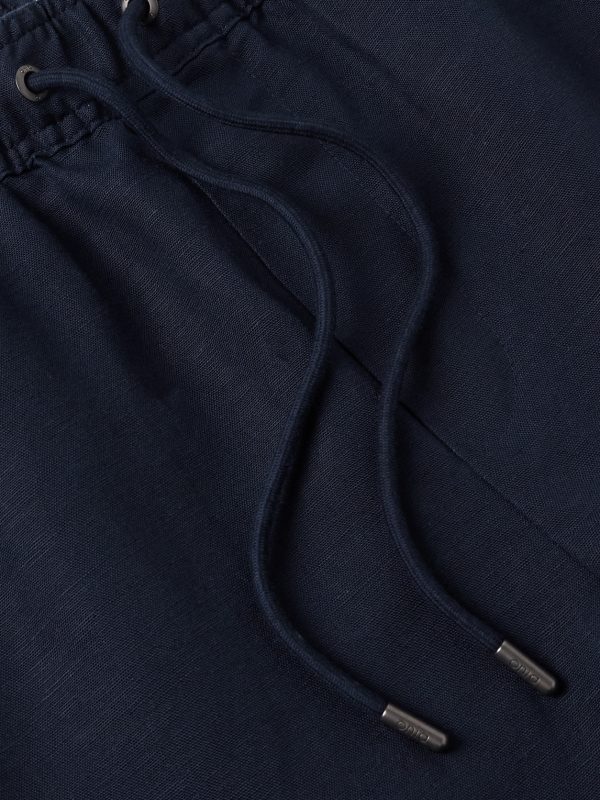 Air Straight-Leg Linen and Lyocell-Blend Drawstring Shorts - CU Air Straight-Leg Linen and Lyocell-Blend Drawstring Shorts - CU