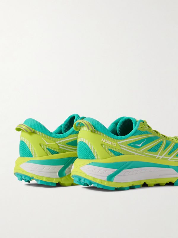 Mafate Speed 2 Rubber and Mesh Running Sneakers - BK