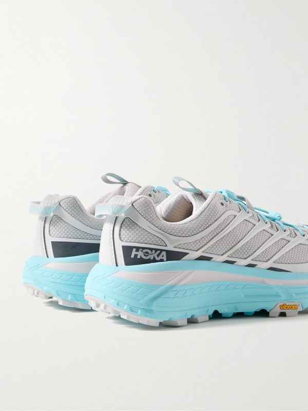 Mafate Three2 Rubber-Trimmed Mesh Running Sneakers - BK Mafate Three2 Rubber-Trimmed Mesh Running Sneakers - BK