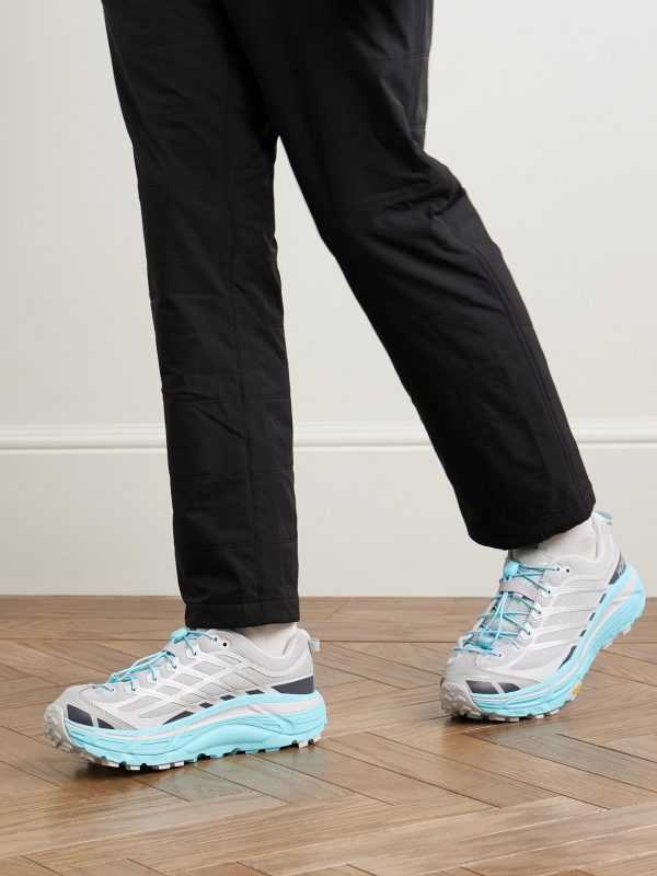 Mafate Three2 Rubber-Trimmed Mesh Running Sneakers - OU Mafate Three2 Rubber-Trimmed Mesh Running Sneakers - OU