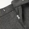 Straight-Leg Wool-Flannel Trousers - E1 Straight-Leg Wool-Flannel Trousers - E1