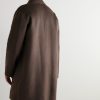 Double-Faced Wool and Cashmere-Blend Felt Car Coat - BK Double-Faced Wool and Cashmere-Blend Felt Car Coat - BK