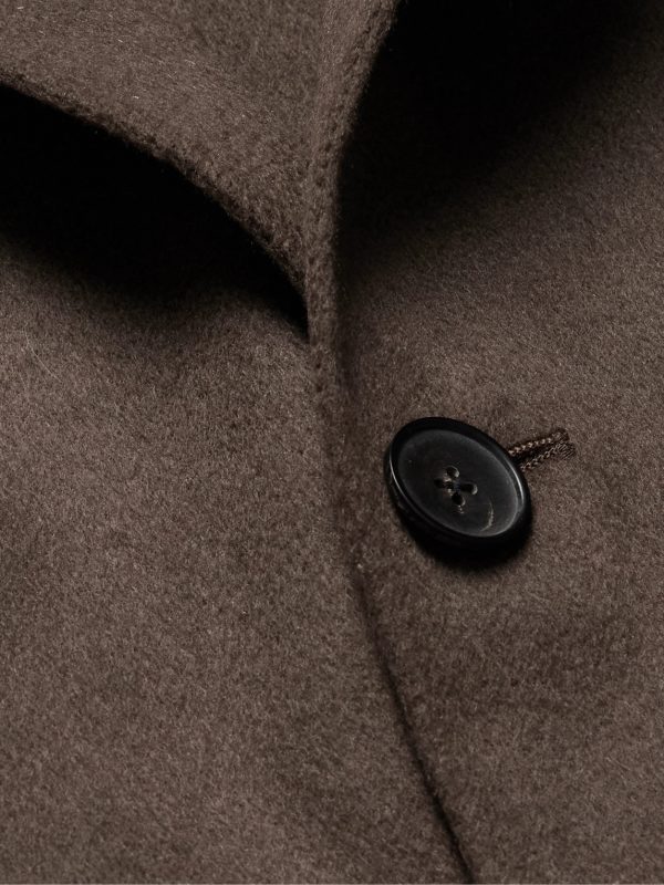 Double-Faced Wool and Cashmere-Blend Felt Car Coat - CU Double-Faced Wool and Cashmere-Blend Felt Car Coat - CU