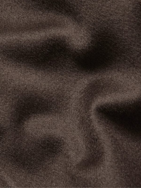 Double-Faced Wool and Cashmere-Blend Felt Car Coat - E1 Double-Faced Wool and Cashmere-Blend Felt Car Coat - E1