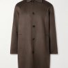 Double-Faced Wool and Cashmere-Blend Felt Car Coat Double-Faced Wool and Cashmere-Blend Felt Car Coat