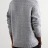 Wool and Cashmere-Blend Sweater - BK Wool and Cashmere-Blend Sweater - BK