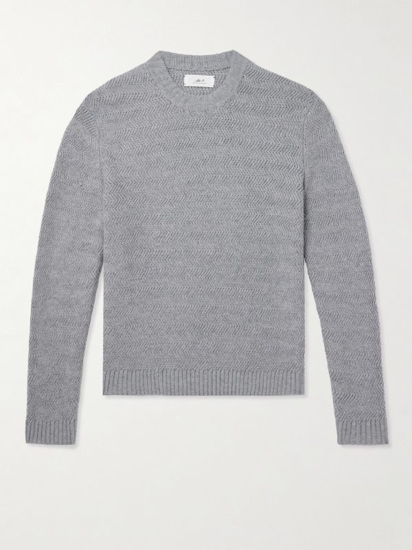 Wool and Cashmere-Blend Sweater Wool and Cashmere-Blend Sweater