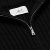 Ribbed Wool and Cashmere-Blend Half-Zip Sweater - CU Ribbed Wool and Cashmere-Blend Half-Zip Sweater - CU