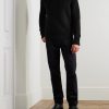 Ribbed Wool and Cashmere-Blend Half-Zip Sweater - OU Ribbed Wool and Cashmere-Blend Half-Zip Sweater - OU