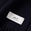Logo-Appliquéd Fringed Cashmere Scarf - CU