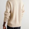 Ribbed Cashmere Polo Shirt - BK