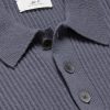 Ribbed Cashmere Polo Shirt - CU