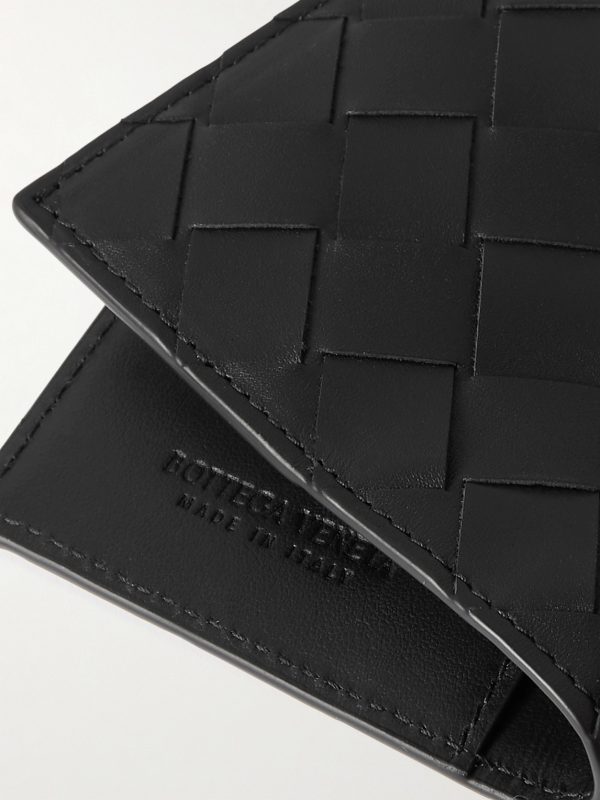 Intrecciato Leather Passport Holder - CU Intrecciato Leather Passport Holder - CU