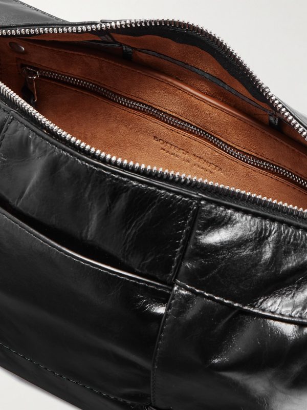 Intrecciato Leather Camera Bag - E1 Intrecciato Leather Camera Bag - E1
