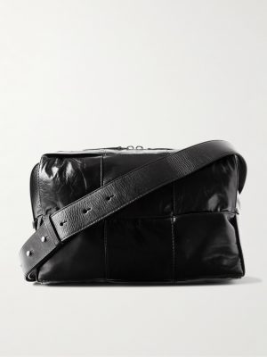 Intrecciato Leather Camera Bag
