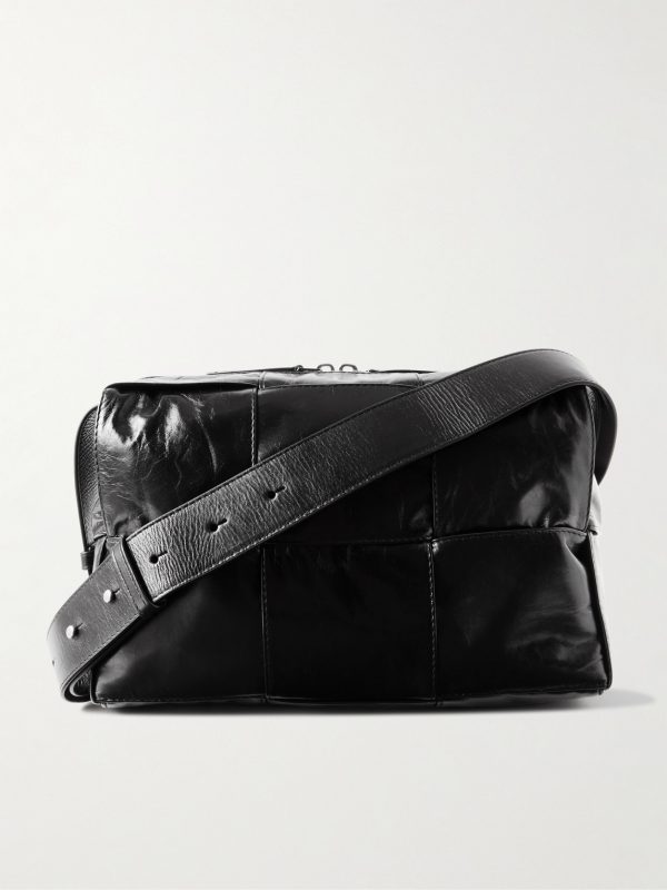Intrecciato Leather Camera Bag Intrecciato Leather Camera Bag