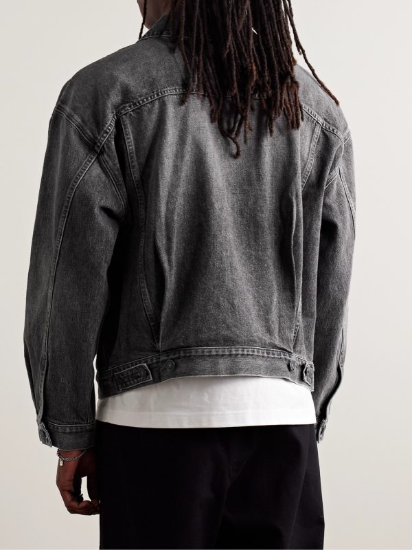 Stefano Denim Trucker Jacket - BK Stefano Denim Trucker Jacket - BK