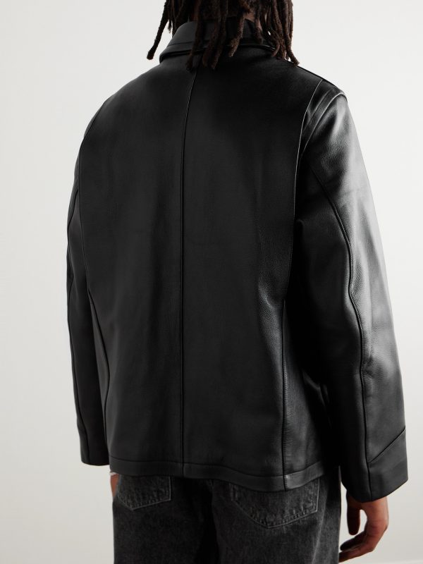 Chadwick Full-Grain Leather Jacket - BK Chadwick Full-Grain Leather Jacket - BK