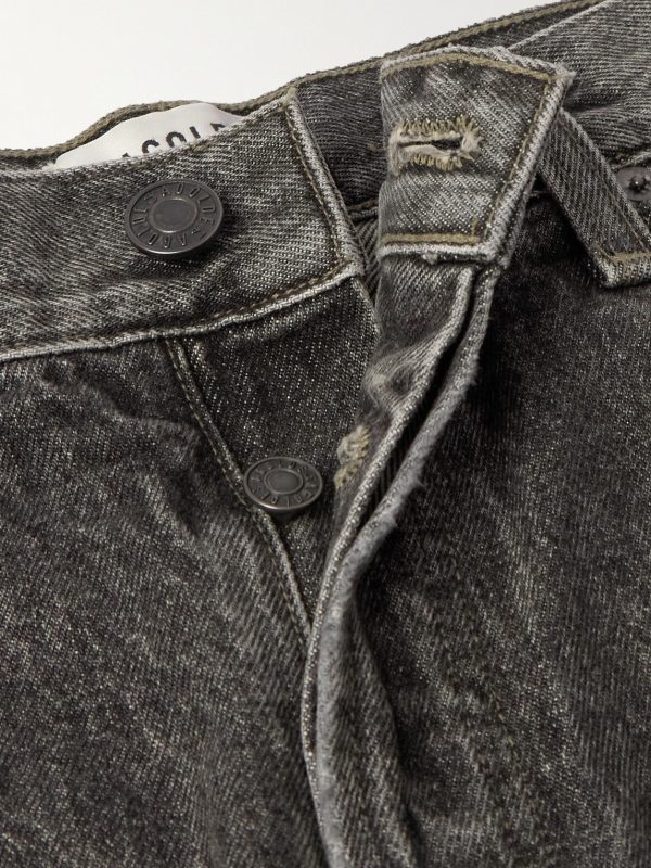 90's Straight-Leg Distressed Jeans - E1 90's Straight-Leg Distressed Jeans - E1