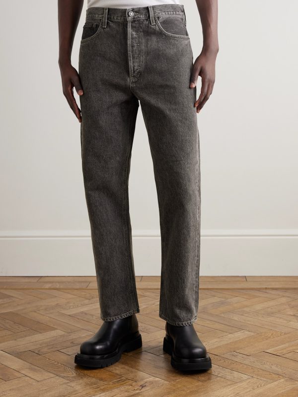 90's Straight-Leg Distressed Jeans - FR 90's Straight-Leg Distressed Jeans - FR