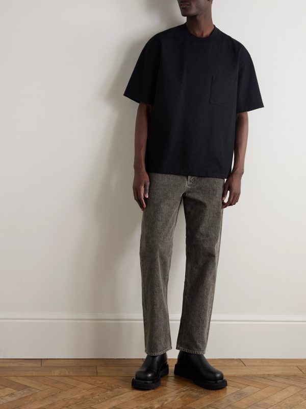 90's Straight-Leg Distressed Jeans - OU 90's Straight-Leg Distressed Jeans - OU