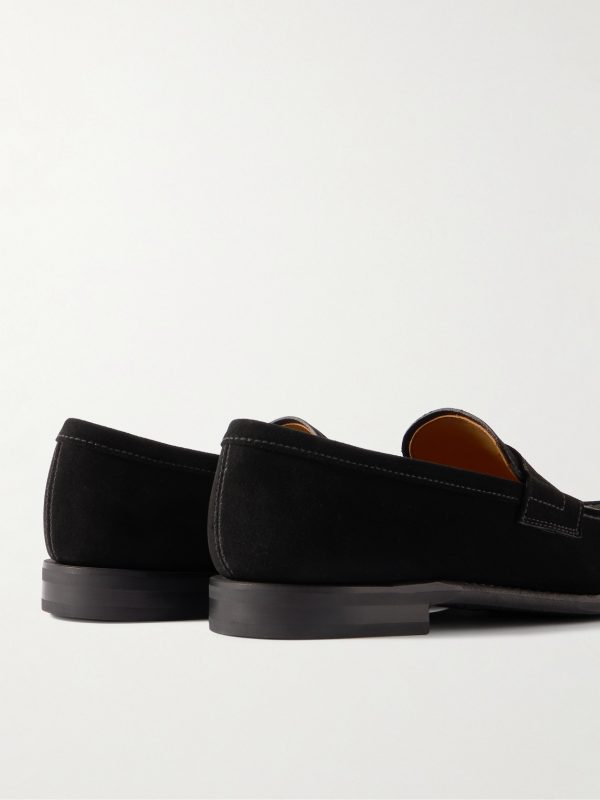 Gateshead Suede Penny Loafers - BK Gateshead Suede Penny Loafers - BK