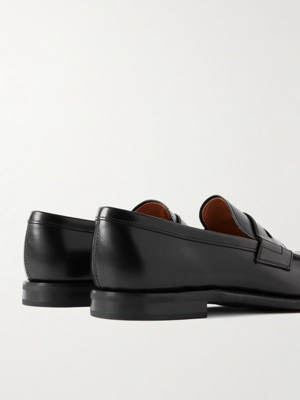 Gateshead Leather Penny Loafers - BK Gateshead Leather Penny Loafers - BK