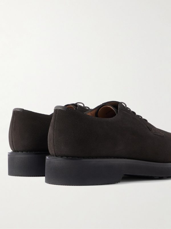Stratton I Suede Derby Shoes - BK