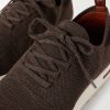 360 Flexy Walk Suede-Trimmed Knitted Wool Sneakers - CU