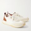 410 LP Walk Leather-Trimmed Wish® Wool Sneakers - FR 410 LP Walk Leather-Trimmed Wish® Wool Sneakers - FR