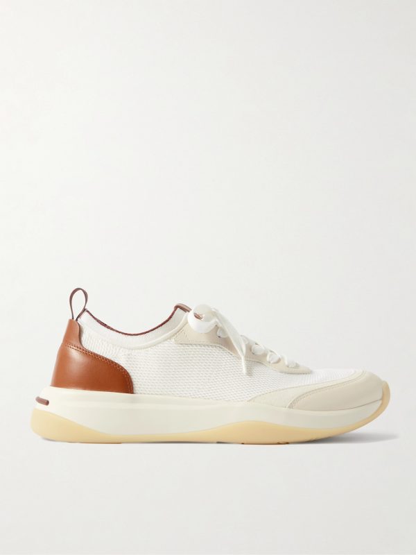 410 LP Walk Leather-Trimmed Wish® Wool Sneakers 410 LP Walk Leather-Trimmed Wish® Wool Sneakers