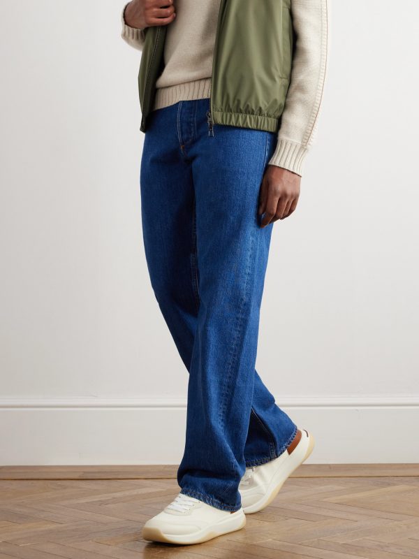 410 LP Walk Leather-Trimmed Wish® Wool Sneakers - OU 410 LP Walk Leather-Trimmed Wish® Wool Sneakers - OU