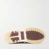 360 Flexy Walk Suede-Trimmed Knitted Wool Sneakers - E1 360 Flexy Walk Suede-Trimmed Knitted Wool Sneakers - E1