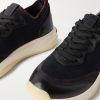 410 LP Walk Leather-Trimmed Wish® Wool Sneakers - CU 410 LP Walk Leather-Trimmed Wish® Wool Sneakers - CU